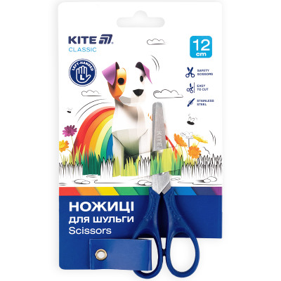 Ножиці дитячі "Kite" /K-149-2/  для шульги, 12см Kite Classic (1/12)