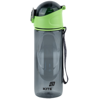 Пляшка для води "Kite" /K25-400-2/ 530 мл, сіра (1/12)