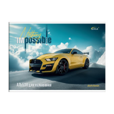 Альбом для малювання "Gold Brisk" А4/20арк. /AB-31/ №2 2026 скоба (120г/м2) (12/120)