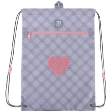 Сумка для взуття "Kite" /K24-601M-23/ 601M Fluffy Heart (66439) (1/20)