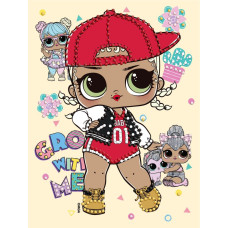 Алмазна мозаїка "Ідейка" /AML1196/ "LOL Surprise! SWAG" 15*20см на картоні