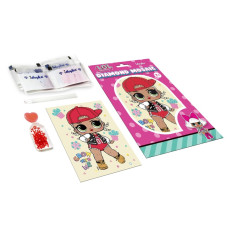 Алмазна мозаїка "Ідейка" /AML1196/ "LOL Surprise! SWAG" 15*20см на картоні