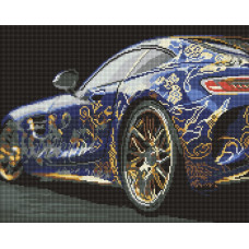 Алмазна мозаїка "Ідейка" /AMO8183/ "Вишукана машина" 40х50см