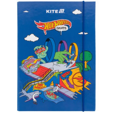 Папка для зошитів "Kite" /HW25-210-2/ В5 на гумці картон, Hot Wheels Skate (1/10)