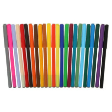 Фломастери "Faber-Castell" 24 кол. /554202/ FELT TIP "ЗАМОК" у карт.упаковці (1/6)
