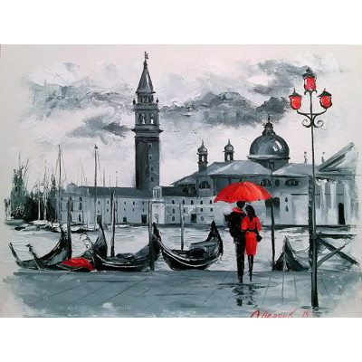 Алмазна мозаїка "Go to art" /177107/  "Венеція"  40*50см