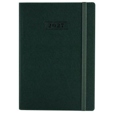 Щоденник "OPTIMA" ДАТ. 2027 /O25235-04/ CROSS, зелений, А5, м'яка обкладинка з гумкою (1/20)