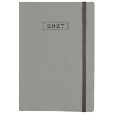 Щоденник "OPTIMA" ДАТ. 2027 /O25205-10/ NAMIB, сірий, А5, з гумкою без поролону (1/20)