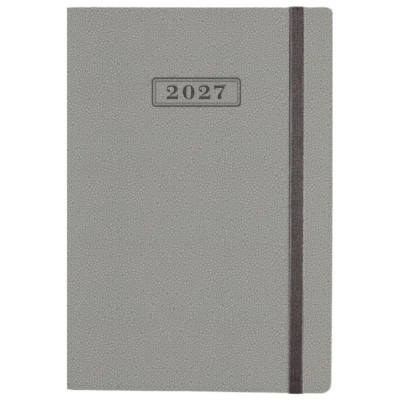 Щоденник "OPTIMA" ДАТ. 2027 /O25205-10/ NAMIB, сірий, А5, з гумкою без поролону (1/20)