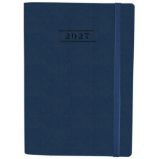 Щоденник "OPTIMA" ДАТ. 2027 /O25205-24/ NAMIB, темно-синій, А5, з гумкою без поролону (1/20)