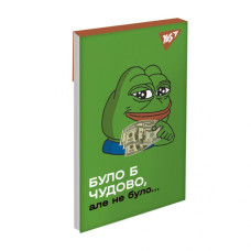 Блокнот А7/48 # склейка "YES" /151982/ "Frog" (1/40/320)