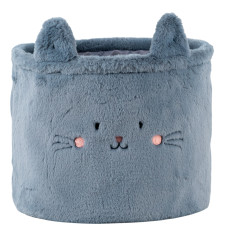 Кошик для зберігання "Kite" /K24-3100M-2/ Cute Cat 30х25 см, плюшевий