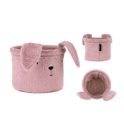 Кошик для зберігання "Kite" /K24-3100S-1/ Lovely Rabbit 20х16 см, плюшевий