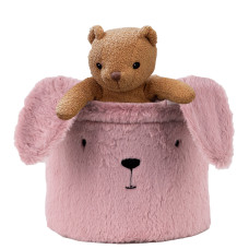 Кошик для зберігання "Kite" /K24-3100S-1/ Lovely Rabbit 20х16 см, плюшевий