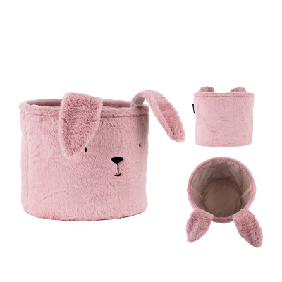 Кошик для зберігання "Kite" /K24-3100M-1/ Lovely Rabbit 30х25 см, плюшевий