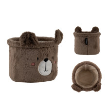 Кошик для зберігання "Kite" /K24-3100S-3/ Sweet Bear 20х16 см, плюшевий