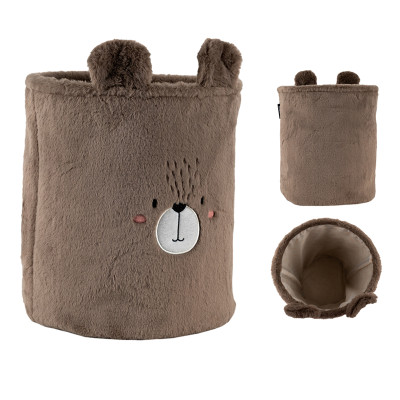 Кошик для зберігання "Kite" /K24-3100L-3/ Sweet Bear 30х35 см, плюшевий