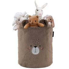 Кошик для зберігання "Kite" /K24-3100L-3/ Sweet Bear 30х35 см, плюшевий
