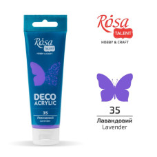 АКРИЛ для декору "ROSA TALENT" /35/ Лавандовий, матовий, 75 мл (1/4)