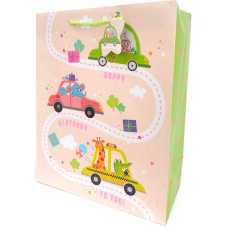Пакет подарунковий "Art studio of Happines" 26х32х12 см /GB-24037/ мат.лам. (10)
