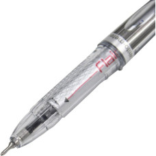 Ручка гелева "Flair" 747A "Writometer gel" (1,2 км) чорна (12/144/1152)