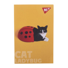 Блокнот А7/48 # склейка "YES" /152099/ Catstyle (1/40/320)