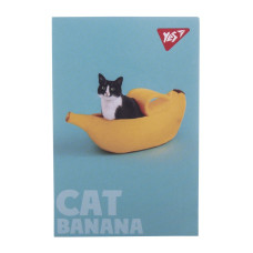 Блокнот А7/48 # склейка "YES" /152099/ Catstyle (1/40/320)