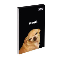 Блокнот А7/48 # склейка "YES" /152580/ Mood (1/40/320)