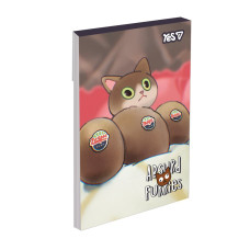 Блокнот А7/48 # склейка "YES" /152575/ No Rulet Cuties (1/40/320)