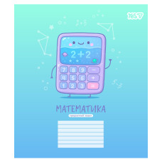 Зошит уч. "YES" 24арк. /768556/ ПРЕДМЕТКА (Funny school) набір 3 видів виб.гібрід.лак (1/24)