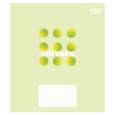 Зошит уч. "YES" 48арк.# /768528/ "ПРЕДМЕТКА - АЛГЕБРА (Concept notes) виб.гібрид.лак (5/200)