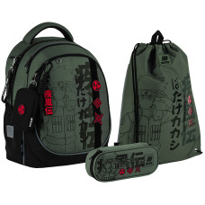 Набір "Kite" /SET_NR25-700M/ рюкзак + пенал + сумка для взуття 700 Naruto Shippuden (1/6)