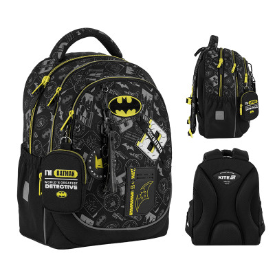Рюкзак "Kite" /DC25-700M/ Education 700 DC Batman (1/6)