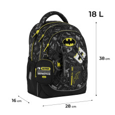 Рюкзак "Kite" /DC25-700M/ Education 700 DC Batman (1/6)