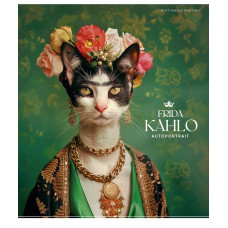 Зошит уч. "Школярик" 60арк.# /3430K/ "Cats in art" УФ-лак (дівчинка) (10/80)