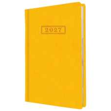 Щоденник "OPTIMA" ДАТ. 2027 /O25204-05/ SQUARE, жовтий, А5, без поролону (1/20)