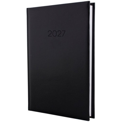Щоденник "ECONOMIX" ДАТ. 2027 /E21691-01/ ALLEGRA, чорний, А5 (1/20)
