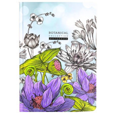 Блокнот А5/64 "Bourgeois" /диз.N9415/ Тв.обкл., мат.лам., вн.блок 60г, # (1/60)