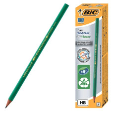 АКЦІЯ Олівець простий "BIC" Evolution (уп.12шт) /8803112/608/ 650 HB без гумки 4+1 (1)
