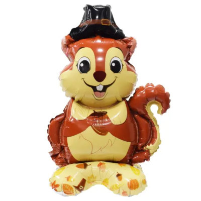 Кулька фольгована "WB" /YY-F1029/ "Білочка" 63,5*39см  3D, фігурна (1/10)