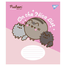Зошит уч. "YES" 18арк.== /767616/ "Pusheen The Cat" (25/400)