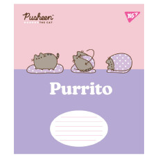 Зошит уч. "YES" 18арк.== /767616/ "Pusheen The Cat" (25/400)