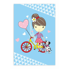 STOCK Картина з контуром "ROSA START" "Малювалка", "Сонячна прогулянка", 20*30 см /N0000137/ RK