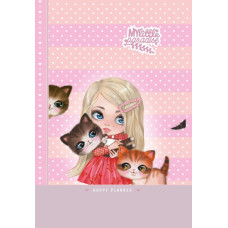 Блокнот "HAPPY PLANNER" 135х197/96арк "ASH" мат.лам.,виб.лак,гліттер, ТВ. Обкл. диз.21473 (1/1