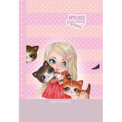 Блокнот "HAPPY PLANNER" 135х197/96арк "ASH" мат.лам.,виб.лак,гліттер, ТВ. Обкл. диз.21473 (1/1