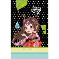 Блокнот "HAPPY PLANNER" 135х197/96арк "ASH" мат.лам.,виб.лак,гліттер, ТВ. Обкл. диз.21475 (1/1