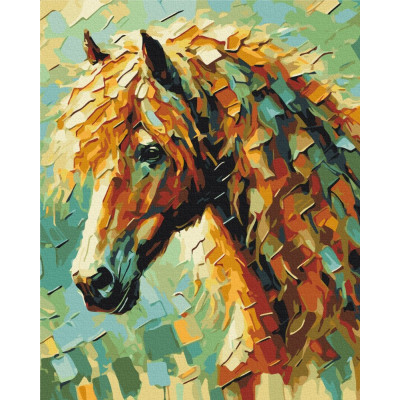 Картина за номерами "Brushme" /BS54165/ "Кінь" 40*50см