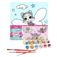 Картина за номерами "Ідейка" /KHO1090/ "LOL Surprise! O.M.G. Fairies Flutterstar" 40*40см