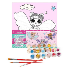 Картина за номерами "Ідейка" /KHO1092/ "LOL Surprise! O.M.G. Fairies Skystarling" 40*40 см