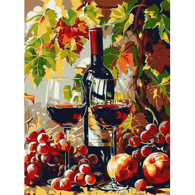 Картина за номерами "Ідейка" /KHO5705/ "Осіннє вино" 30*40см